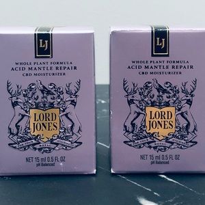 Lot x 2 Lord Jones Acid Mantle Repair Moisturizers 0.5 oz/15 ml each *Brand New